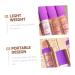 FOMIYES 9 Pcs Highlight Powder Glitter Fairy Highlighter Sticks & Loose Face Makeup Assorted Colors for a Radiant Glow - Buy Online on GoSupps.com
