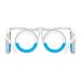 Anti-movement disease glasses unisex anti-disease glasses with liquid foldable with lemon scent unisex anti-disease glasses for adults or children (1PCs)