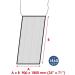 Waterline Design Mosquito Net/ Bug Screen for Companionway | Universal Size for Sail- and Motorboats (1460) - Buy Online on GoSupps.com