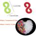 1000 PCS S Clips for Rubber Band Bracelet Making | LORITARIA Plastic Connectors Refills - Buy Online on GoSupps.com