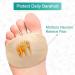 Forefoot Cushion Gel & Metatarsal Sleeves Soft Gel Foot Cushion for Morton s Neuroma Bunion Relief & Pain Relief - Buy Online on GoSupps.com