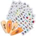 1 Sheet Decoration Sweet Summer Series Nail Sticker Butterfly-shape Lavender Decals Stickers(YZW-S130) - Buy Online on GoSupps.com