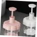 Healeved Tools Hair Shampoo Face Cleanser Face Wash Foams Maker Facial Cleaning Device Foaming Bottle Plastic Foams Bottle Bubble Maker Skincare Pp Soap Simple Travel Pink 17.00X7.00X7.00CM Pink - Buy Online on GoSupps.com