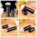 2 Pack Retractable Makeup Brush Telescopic Face Brush Retractable Face Kabuki Brush Round Powder Travel Makeup Brushes Powder Foundation Blush Portable Makeup Brush (Black And White) - Buy Online on GoSupps.com
