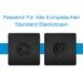Norjews Child Locking Socket Protection (20 Pieces) - Rotary Mechanism Safety for Babies & Children - Black Socket Fuse - Buy Online on GoSupps.com