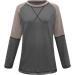 Shop CreoQIJI Women's Crochet Sweater - Winter Round Blouse Casual Top & Maternity Wear in Dark Gray XXL - Buy Online on GoSupps.com