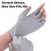 UV Protection Gloves for Gel Nails Fingerless Gloves for UV Nail Lamp Manicures Nail Art Dryer Moisturising Gloves Skin Care to Protect Hands from UV Light Lamp Dryer UV Shield Gloves Outdoor Use Grey - Buy Online on GoSupps.com