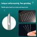 50PCS Mixed Piercing Needles | Stainless Steel Sterile Body Piercing Needle Set - 12G, 14G, 16G, 18G, 20G - for Nose, Lip, Septum, Ear, Navel, Eyebrow Piercings - Buy Online on GoSupps.com