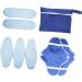Reusable Menstrual Pads 8 Pcs Reusable Menstrual Pads Cloth Menstrual Pad Cloth Menstrual Pads Cloth Towel Mama Pads Portable Pad Panties Napkin Mother Blue - Buy Online on GoSupps.com