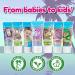 Brush-Baby Tutti Frutti Toothpaste for Kids | Stage 3 - Kids | 3+ Years | Delicious Fruity Flavour with Xylitol & Fluoride for Strong Teeth Healthy Gums & Fresh Breath | Pack of 3 x 50ml Tubes Tooty Fruity - Buy Online on GoSupps.com