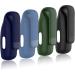 Huadea 4-Pack Clip Case Compatible with Fitbit Inspire 2/Fitbit Inspire 3  Soft Silicone Clip Clasp Accessory Replacement for Fitbit Inspire 2/Inspire 3 (Black/Amy Green/Navy/Slate) - Buy Online on GoSupps.com