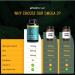 Primal Harvest Omega 3 Fish Oil Soft Gels - 1000mg EPA+DHA, No Fishy Burps, Non-GMO - Supports Brain, Skin, Eye, Joint & Heart - 30 Servings - Buy Online on GoSupps.com