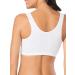 Fruit of the Loom Women's Tank Style Sports Bra Value Pack - Black/White/Heather Grey - 4-Pack - Size 42 - Buy Online on GoSupps.com