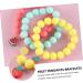 CALLARON 3pcs Children's Bracelet Fashion Bracelet Kids Suit Case Fruit Wrist Chain Friendship Bracelets Kid Suit Stretch Bracelet Kid Bracelets Decor Girl Gift Soft Ceramic Frosted Beads - Buy Online on GoSupps.com