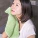 JINGXIN Cotton Face Cloth 6 Pack - Thicken & Absorbent Washcloths 13.7x13.7 Inch for Daily Use - Yellow - Buy Online on GoSupps.com