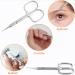 THRAU Extra Fine Cuticle Scissors for Manicure and Pedicure - Curved Blade with Precise Pointed Tip for Nail, Eyebrow, Eyelash, and Skin Grooming - Buy Online on GoSupps.com