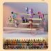 Waoceo Acrylic Glasses Stand & Organizer - 4-Tier Desktop Display for Sunglasses & Eyewear - Simple Ladder Design - Buy Online on GoSupps.com