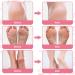 Premium Foot Mask for Corn Removal - 2 Pairs Effective Peeling Socks for Dead Skin & Moisturizing - Buy Online on GoSupps.com