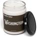 Natural Scented Soy Candle (9oz) - Washington Fragrance (Atlantis Whisper) | Eco-Friendly & Long-Lasting Aroma - Buy Online on GoSupps.com