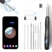 Ear Wax Removal Tool Camera Ear Wax Removal Tool - Ear Wax Removal 1080P FHD Earwax Remover Endoscope 6 LED Lights Waterproof Digital Endoscope Compatible with iPhone & Android for Adult Kids Pets Black