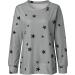 WFJCJPAF Women's Plus Size Spring Fashion 2023 Long Sleeve Printed Sweatshirt - Gray XL - Buy Online on GoSupps.com
