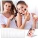 Queekay Small Makeup Folding Mirror - Portable 2 x 3 x 0.2'' Compact Vanity Mirror for Women/Girls - Travel Mirror (White) - Buy Online on GoSupps.com