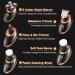 Head Shavers for Bald Men | 5 in 1 Waterproof Electric Shaver | USB Rechargeable Bald Razor & Beard Trimmer - Golden Package 2 - Buy Online on GoSupps.com