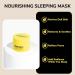 Minimo Lemon Drop Sleeping Mask | Vitamin C Overnight Cream | Brightening Korean Skin Care (1 oz) - Travel Size Face Moisturizer - Buy Online on GoSupps.com