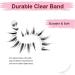 SONAFEEL Manga Lashes | Anime & Cosplay Eyelashes | 13mm Soft Wispy Spiky Lashes | 10 Pairs Clear Band | Korean Japanese Style - Buy Online on GoSupps.com