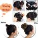 SEGO Curly Bun Hairpiece | Ash Brown Hair Tie Extension for Messy Updos #10 - International Shipping - Buy Online on GoSupps.com