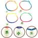 VALICLUD Green Bracelet 4pcs Bracelet Miss Resin Four Leaf Friendship Wrist Chain - Buy Online on GoSupps.com