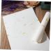 COHEALI 40 Sheet White Drawing Paper Xuan Rice Papers Exercise Paper Chinese Style Botanical Pattern - Buy Online on GoSupps.com