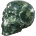 Natural Moss Agate Crystal Skull (Size : 300-400g) - Buy Online on GoSupps.com
