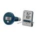 FIAP Digiswim Active - Thermometer - Functional Hermometer - Swimming Hermometer - Digital - Water temperature - Air temperature - Comfortable reading of the water temperature - Pool - Garden pond - Black pond