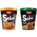 Nissin Soba Classic Pot Noodles Self Customised Pack of 8 Pot Noodle Cups - Pick Any 4 Flavours - Buy Online on GoSupps.com