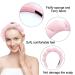 Pink Terry Towel Spa Headband for Women - Soft Makeup Removal and Face Washing Headband - Buy Online on GoSupps.com