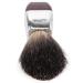 Stainless steel rasier brush with stainless steel handle of professional men's shaving brush shaving brushes. Servant razor brush for home for the salon