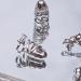 Muloo Punk Fingertip Ring Bow Ballet Slippers Opening Ring Simple Party Jewelry Nail Decoration Finger Tip Rings Women Gift Nail Ring B# - Buy Online on GoSupps.com