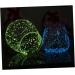 KOMBIUDA 2 Pack Sand Powder Bright Powder Fluorescent Powder Luminous Sand Ordinary Phosphor Powder Blue Siize 3 - Buy Online on GoSupps.com