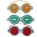 MoonyLI 3Pcs Gel Eye Mask Cooling Eye Mask Reusable Gel Eye Mask Ice Eye Mask Eye Spa Pad Fruit Pattern Gel Fruit Ice Pack Eye Mask