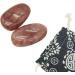 Orientrea Red Strawberry Quartz Palm Stone - 2 Pcs | Healing Crystal Pocket Energy Stone for Stress Relief | Smooth Worry Stone - Buy Online on GoSupps.com