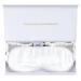 Silk Sleep Mask by Yanser Luxury 100% Mulberry Silk Eye Mask - Eye Cover - Eye Shade - Blindfold - Anti Aging - Skin Care - Ultra Soft - Light & Comfy - Travel Bag - Gift Package (White)