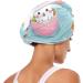 Cute Cartoon Cat Hair Towel 2 Pack | Super Absorbent Quick Dry Hair Turbans for Women & Girls - Buy Online on GoSupps.com