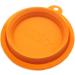 Alfie Pet ROS Silicone Expandable Travel Bowl - 1.5 Cups Orange - Buy Online on GoSupps.com