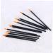 Healeved 100pcs Makeup Brush Eyeliner Tool Lip Applicator Disposable Fine Cosmetic Wands Point Gloss - Buy Online on GoSupps.com