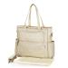 Yimidear Multifunctional Baby Diaper Mummy Changing Bag Waterproof Nappy Bag Tote Shoulder Bag Off-white