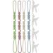 OKONKN teething ring baby teething ring baby teething aid baby BPA-free silicone baby accessories for boys and girls baby toys 8 months+