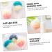 Buy Housoutil 8pcs Color Matching Bath Balls & Exfoliating Sponges - Ideal Shower Poufs & Loofahs for a Luxurious Bath Experience | International Shipping Available - Buy Online on GoSupps.com