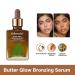 Butter Glow Bronzing Serum - Tinted Hydrating Skincare Makeup Primer & Highlighter | Lightweight Non-Greasy Bronzing Drops for Even Skin Tone (30ml) - Shop Internationally - Buy Online on GoSupps.com