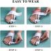 Adjustable GYLRD Big Toe Straightener & Bunion Corrector for Men and Women - Orthopedic Pain Relief Foot Care Solution - Buy Online on GoSupps.com